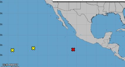 Conagua vigila formación de 2 posibles ciclones que amenazan a Michoacán y Guerrero