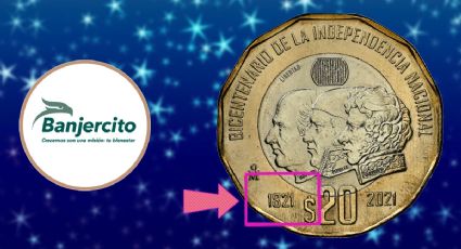 ¿Cuánto te da Banjercito por moneda de 20 pesos del Bicentenario de Independencia del primer año de emisión?