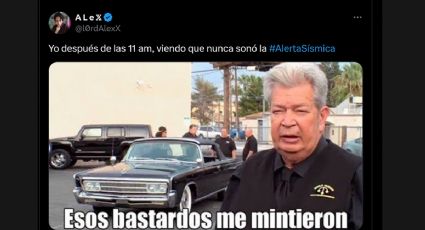 "Quedé payaso" MEMES se apoderan de redes sociales tras  prueba fallida de alerta sísmica