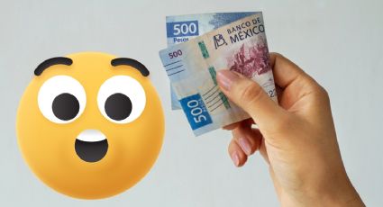 Billete de 500 pesos se vende hasta en medio millón por el extraño número de serie