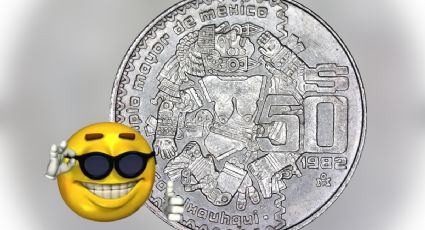 Venden en más de 3 millones esta moneda de 50 pesos con este claro error de acuñación