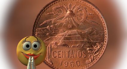 La moneda de 20 centavos con múltiples errores de acuñación que se vende en 150 mil