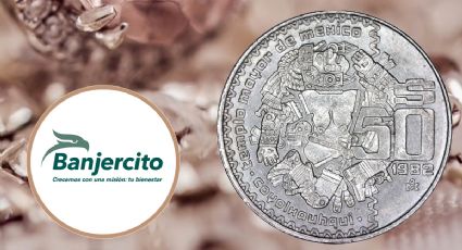 ¿Cuánto te da Banjercito por tu moneda antigua de 50 pesos?