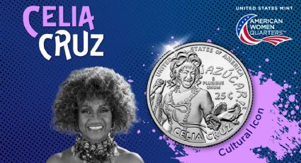 Así luce la moneda tributo a Celia Cruz que Estados Unidos ha lazado