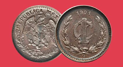 La extraña y antigua moneda mexicana de 1 centavo que se vende hasta en 50 mil