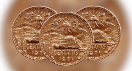 Venden en 100 mil esta moneda de 20 centavos por este error de acuñación