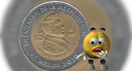 Moneda de 5 pesos del Bicentenario de la Independencia vale 500,000 por el prócer que tiene