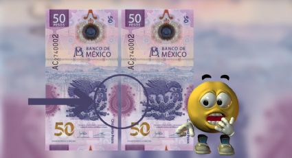 El extraño error en este billete de 50 pesos del ajolote que ahora cuesta 100 mil