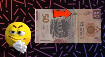 El BILLETE del ajolote que se vende en 1 millón por su número de serie que dice AMLO