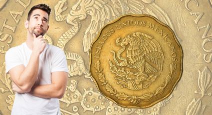 Por su águila dorada venden moneda de 20 pesos en 300 mil pesos