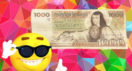 Billete de 1,000 pesos vale 290,000 por su año de circulación