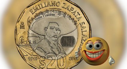 Moneda de 20 pesos de Emiliano Zapata vale 1 millón 700 mil por su relación con la emergencia del Covid-19