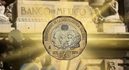 ¿Cuánto paga Banxico por la moneda de 20 pesos del Bicentenario de la Independencia?