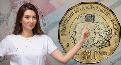 La moneda de 20 pesos conmemorativa que se vende en 6 millones por su original modelado en 3D