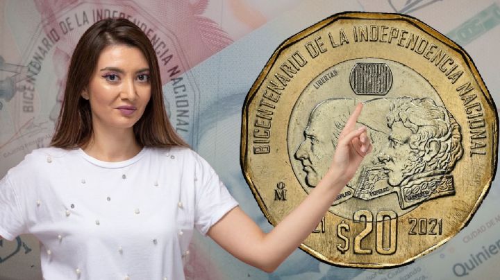 La moneda de 20 pesos conmemorativa que se vende en 6 millones por su original modelado en 3D