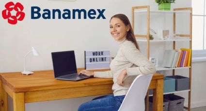 Banamex ofrece trabajo híbrido con sueldo de 20,000 pesos al mes, prestaciones y plan de carrera