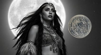 Esta es la moneda de 50 pesos con imagen de una Diosa Azteca que se vende hasta en 400,000