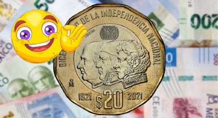 Moneda de 20 pesos del Bicentenario se vende en 7 millones por error en sus tres cabezas