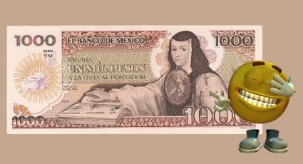 El billete antiguo de 1,000 pesos que ahora se vende en 250 mil por famosa poeta mexicana