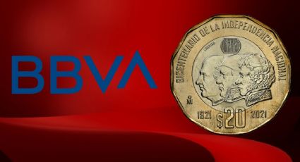 ¿Cuánto paga BBVA por una moneda de 20 pesos del Bicentenario de la Independencia?