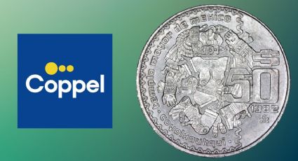 ¿Cuánto es lo máximo que paga Coppel por tu moneda antigua de 50 pesos de Coyolxauhqui en octubre?
