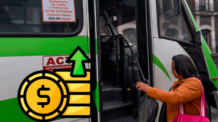 ¿A partir de qué fecha hay nueva tarifa de transporte público por incremento de precios en Edomex?