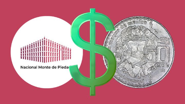 ¿Cuánto te da Monte de Piedad por tu moneda antigua de 50 pesos de la diosa Coyolxauhqui?