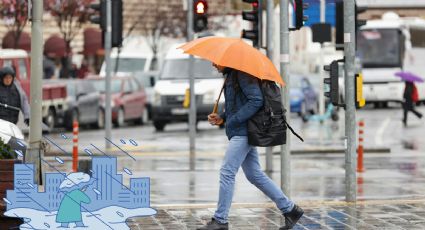 ¿A qué hora va a llover? Este es el pronóstico de lluvias para el 25 y 26 de octubre en CDMX y Edomex