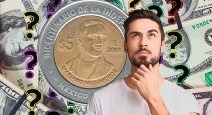 Moneda de 5 pesos de Mariano Matamoros: ¿Cuánto vale esta pieza de la Independencia  en 2025?