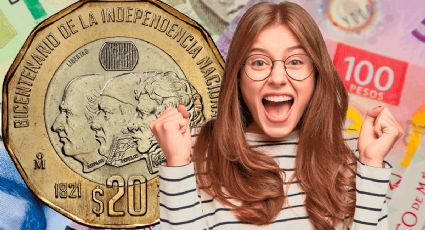 Moneda de 20 pesos con error en sus tres rostros se vende en 90 mil pesos