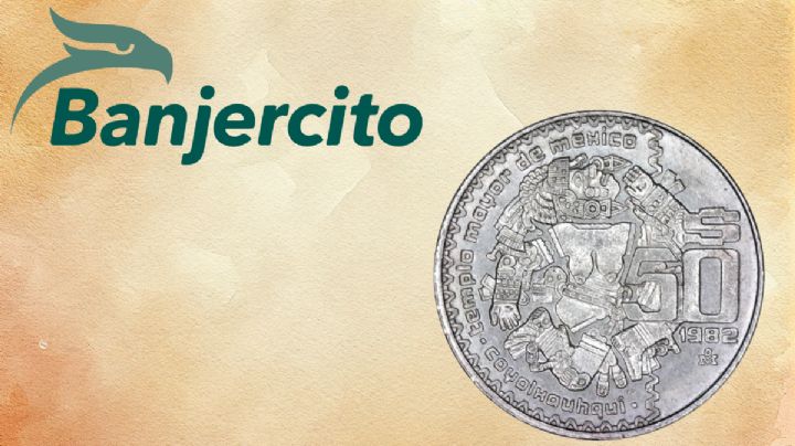 ¿En cuánto puedo vender a Banjercito mi moneda antigua de 50 pesos de Coyolxauhqui en octubre?