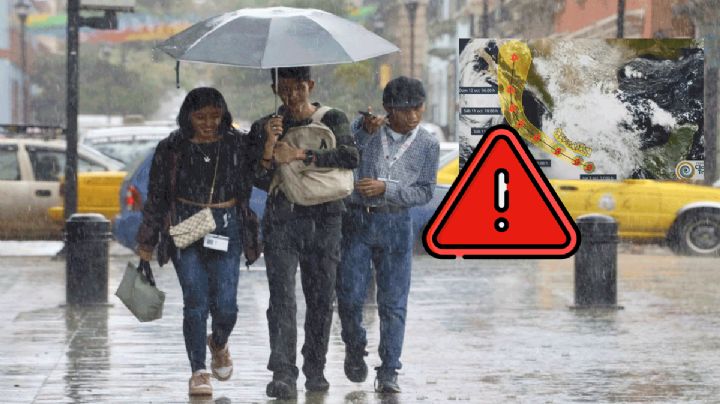 Tormenta tropical Raymond traerá lluvias extremas en 13 estados, así estará el clima hasta el 12 de octubre
