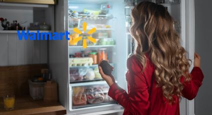 Walmart remata este refrigerador Midea de 8 pies color gris, lo vende en 3,000 pesos menos