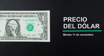 Precio del dólar hoy martes 11 de noviembre 2025: Así está el tipo de cambio en México