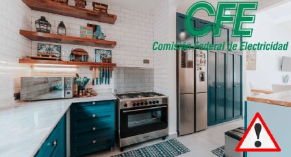 CFE revela los 8 electrodomésticos que más gastan energía y encarecen el recibo de luz