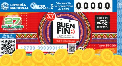 Lista de números ganadores del Sorteo Especial de la Lotería Nacional de HOY 14 de noviembre