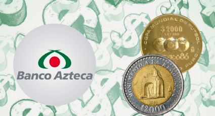 ¿Cuánto es lo máximo que paga Banco Azteca por la moneda antigua de 2,000 pesos?