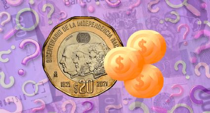 ¿Cuál es el valor real de la moneda de 20 pesos del Bicentenario de la Independencia de México?
