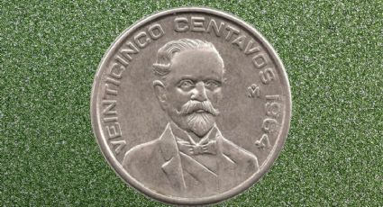 Así es la moneda de Francisco I Madero de 25 centavos catalogada como la más rara de México