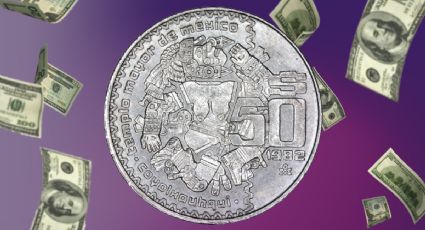 Esta es la moneda antigua de la diosa Coyolxauhqui por la que pagan hasta medio millón de pesos