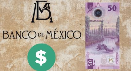 Billetes de 50 pesos que conmemoran los 100 años de Banxico se venden hasta 400% encima de su valor