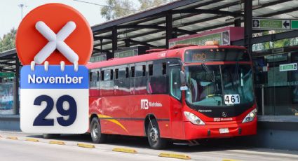 Lista de estaciones del Metrobús que estarán cerradas por mantenimiento el 29 y 30 de noviembre