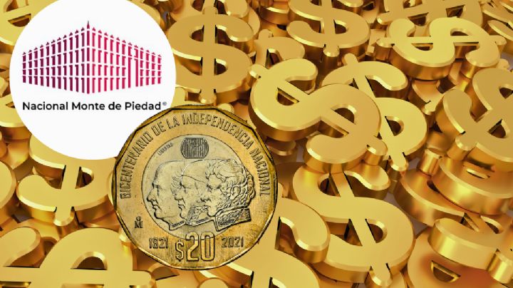 ¿Cuánto te da Monte de Piedad por tu moneda conmemorativa de 20 pesos del Bicentenario de la Independencia en diciembre?