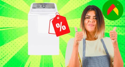 Bodega Aurrera remata esta lavadora Mabe de 18 kg ahorradora de agua; cuesta 1,900 pesos menos