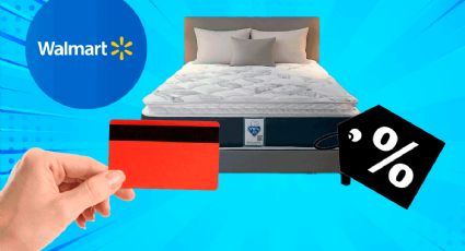 Walmart remata este colchón matrimonial  por menos de 4 mil pesos y hasta 18 meses sin intereses