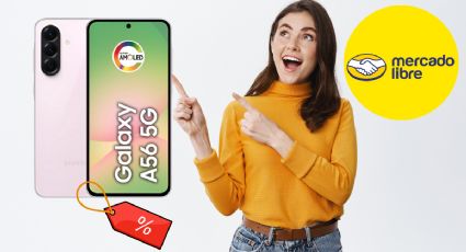 Galaxy A56 5G: el celular más vendido de Samsung está en rebaja en Mercado Libre por tiempo limitado