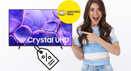 Samsung baja el precio de su Smart TV 4K de 43 pulgadas: ahora cuesta menos de 6 mil pesos en Mercado Libre