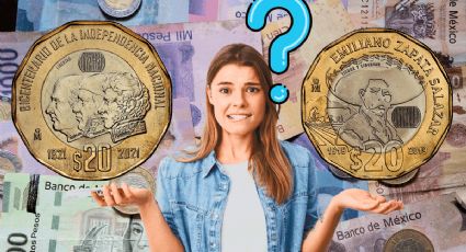 ¿Cuál es la moneda de 20 pesos que más asediada será en 2026; la del Bicentenario o la de Zapata?