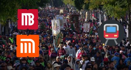 Lista de estaciones del Metro y Metrobús cerradas por el Día de la Virgen de Guadalupe