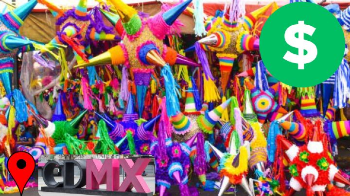¿Dónde comprar piñatas para la posada económicas en el Centro Histórico de CDMX?
